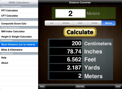 USMC Physical Fitness Tests - New Requirements screenshot 3