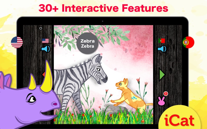 Portuguese Animal Words - Portuguese Zoo Animals thumbnail 3