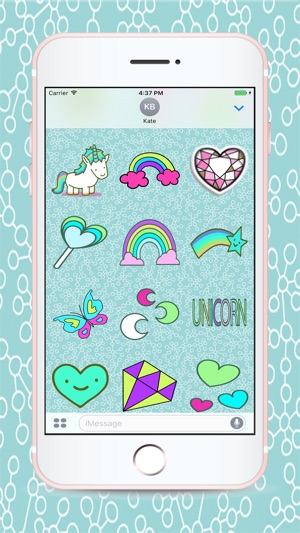 Unicorn Sticker Pack for Messaging(圖3)-速報App