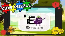 Game screenshot ABC Jigsaw Puzzle Vegetable Game Fun For Toddler hack