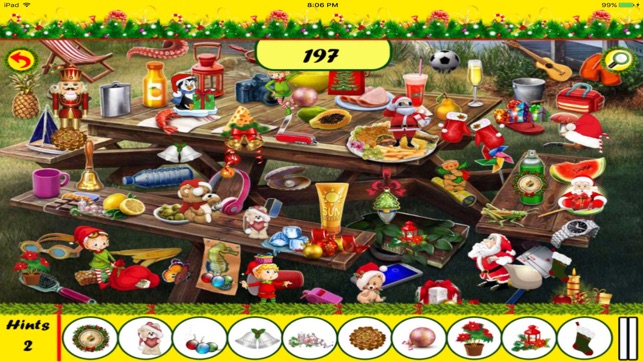 Free Hidden Objects:Christmas Hidden Obj