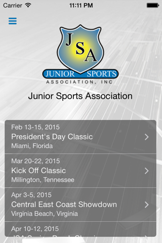 Junior Sports Association - náhled
