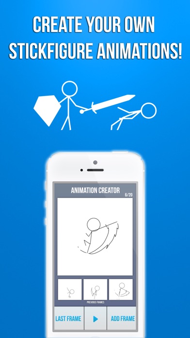 Stick Man Animation Creator screenshot 2