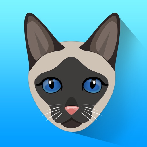 SiaMojiCat - Stickers & Keyboard for Siamese Cats iOS App