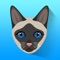 Get the cutest emoji stickers and keyboard for all the Siamese cat lovers