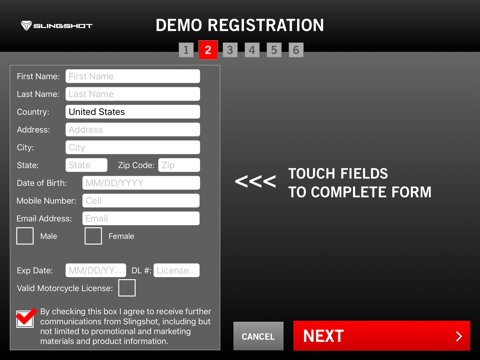 Slingshot Demo Reg for iPad screenshot 3