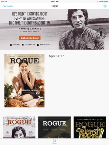 Rogue Magazine screenshot 2