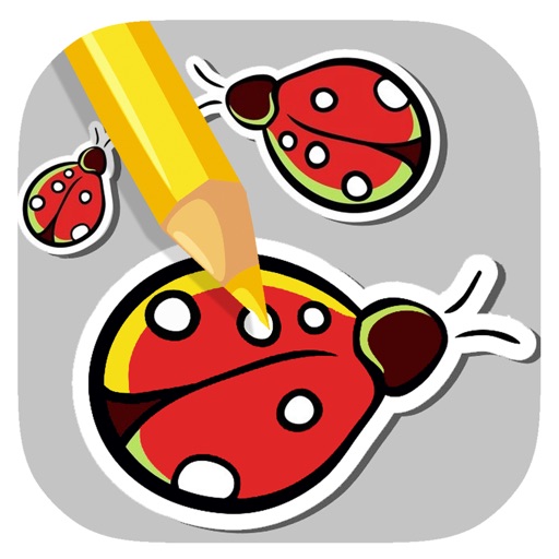 Best Coloring Book Ladybug Game Free To Play iOS App