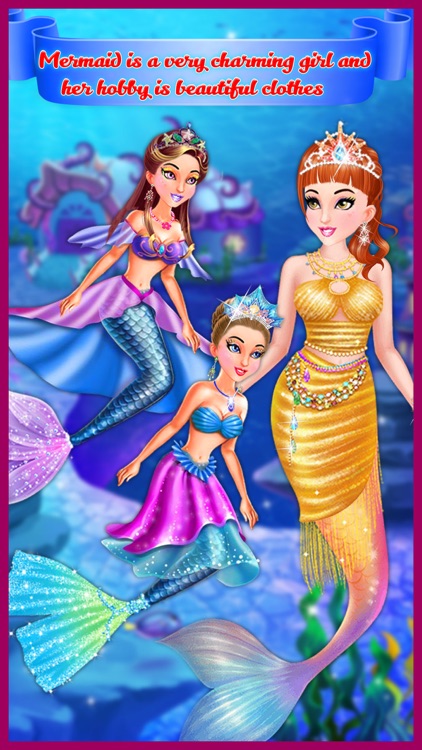 Mermaid Spa Salon Makeover Girls Game