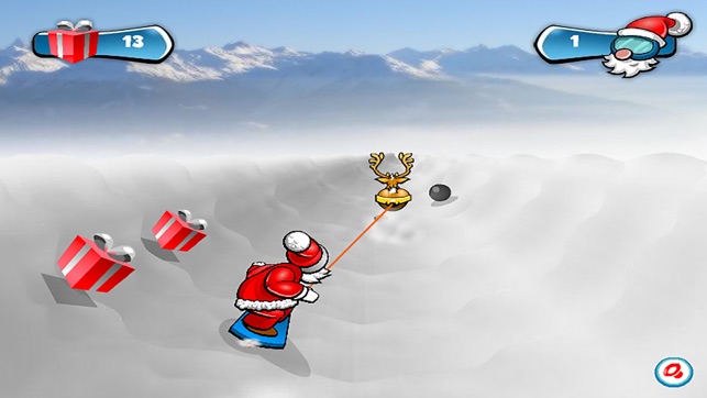 Santa Rush - Snowboard to Collect Christmas Gifts(圖2)-速報App