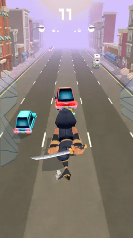 Game screenshot ninja running road mod apk