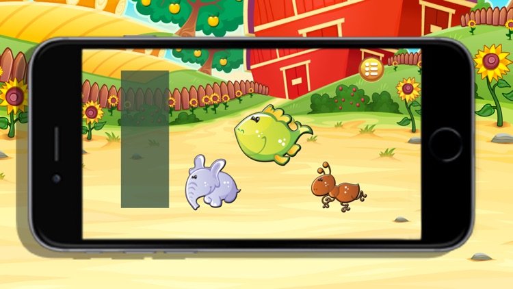 Animals Puzzles Shadows Vocabulary screenshot-3