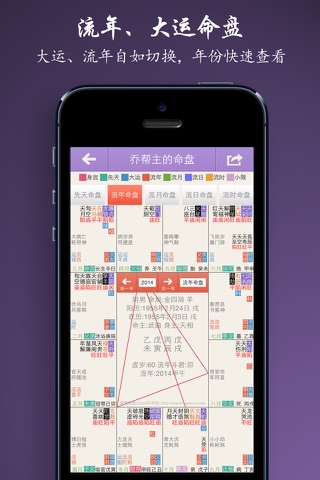 紫微排盘王-紫微斗数（紫薇斗数）算命必备利器 screenshot 2