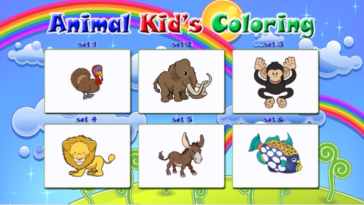 Cute Animal color books for Kids screenshot-4