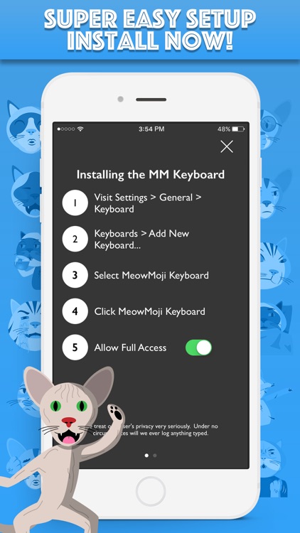 MeowMoji - Hilarious Cat Emojis & Stickers!
