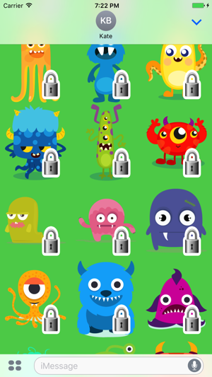 Monsters Sticker Pack(圖5)-速報App