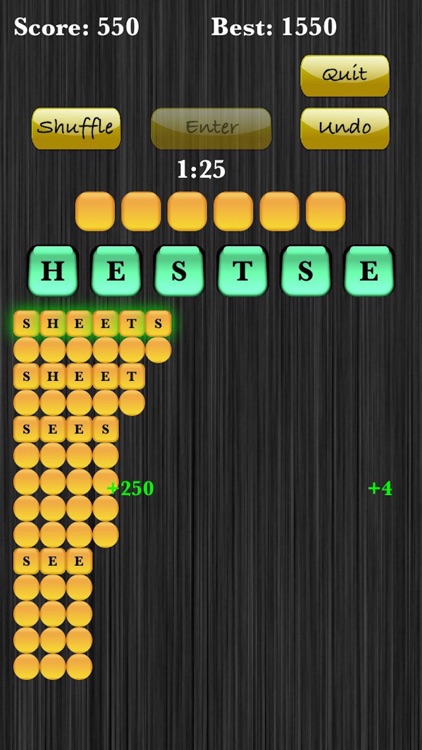 SpeedyText - Fast word game..