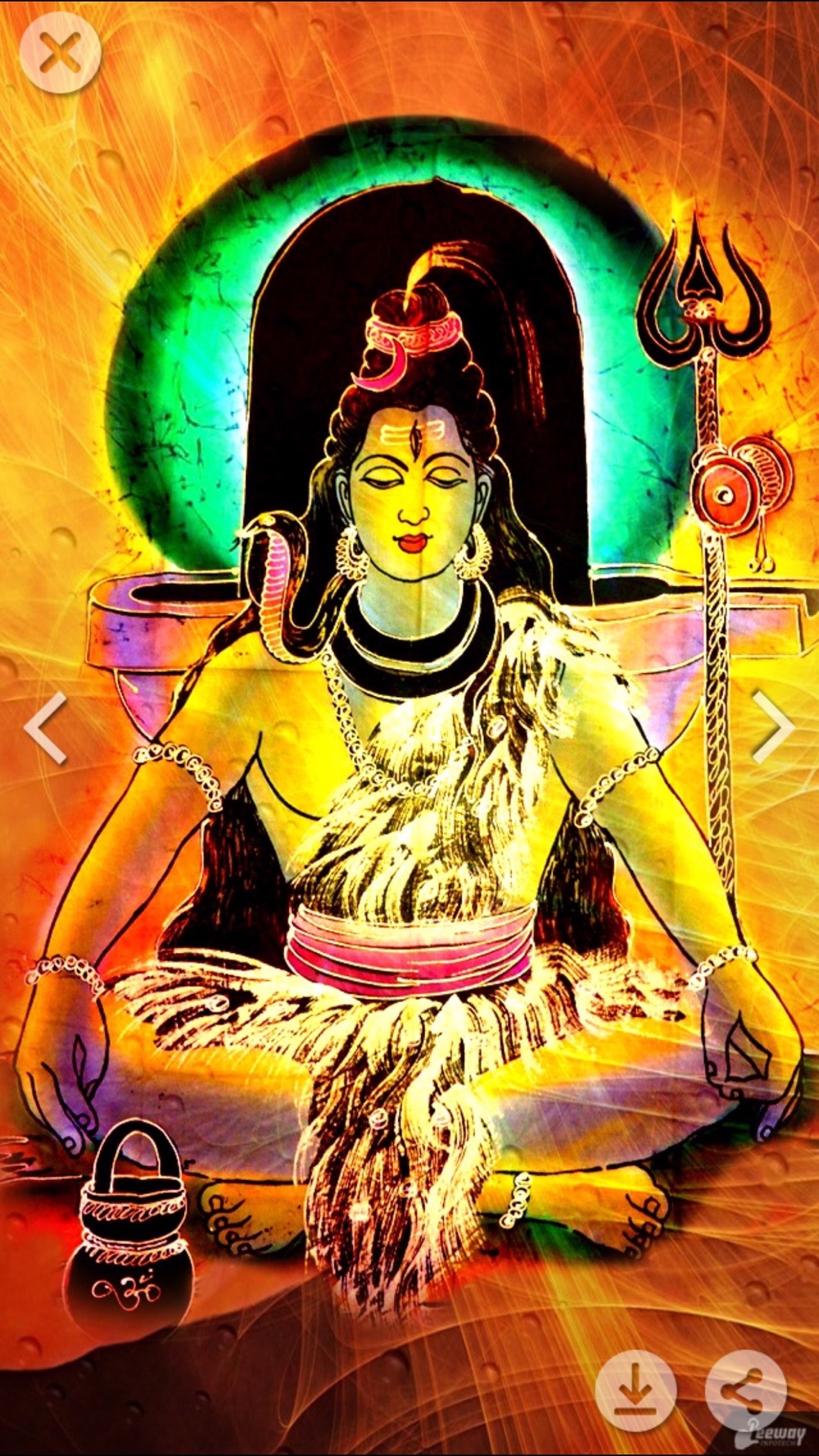 Lord Shiva HD Wallpapers Free Download App for iPhone 