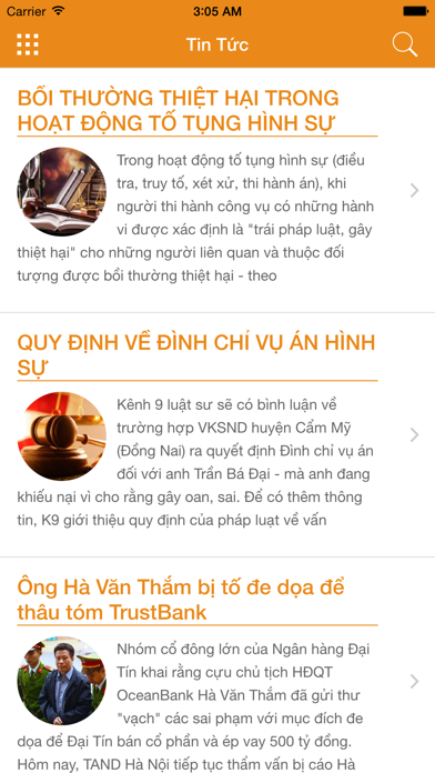 How to cancel & delete Kênh 9 Luật Sư from iphone & ipad 4