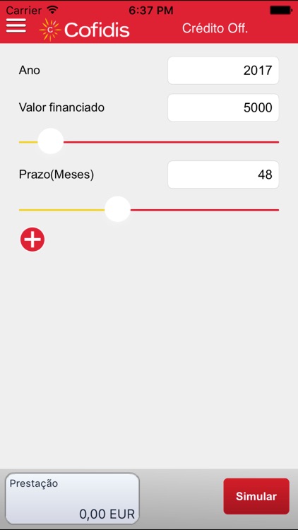 Cofidis Simulador screenshot-3