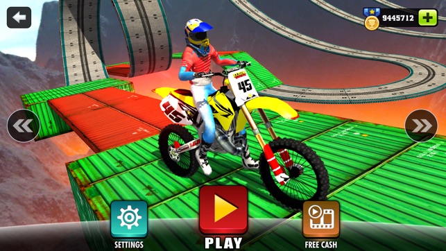 Motorbike Driving Simulator - impossible Tracks 3D(圖2)-速報App