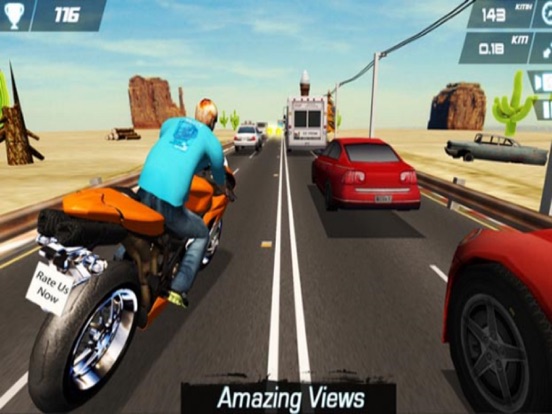 Moto Speed 3D Street screenshot 2