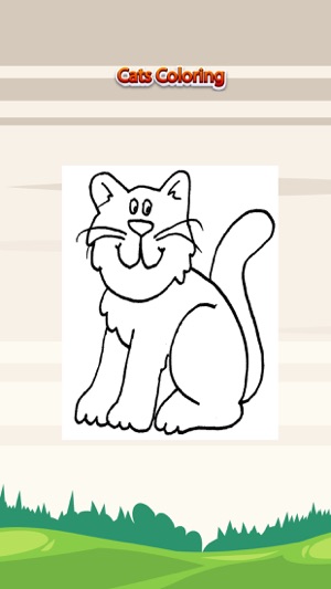 Kitten Cat Coloring Book for Kids Game Preschool(圖2)-速報App