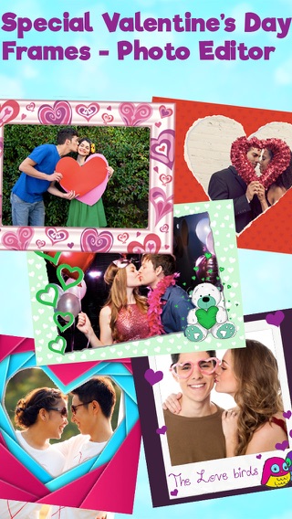 Valentine's Day Frames Photo Editorのおすすめ画像1