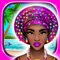 Icon Tropical Princess with Fun Coloring Dress Up Games