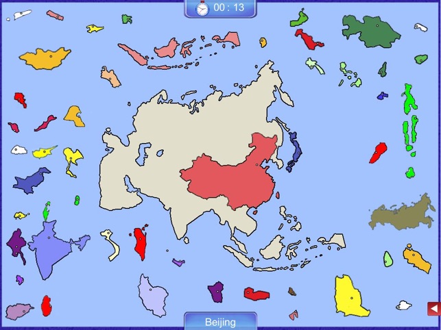 Asia Puzzle Map(圖2)-速報App