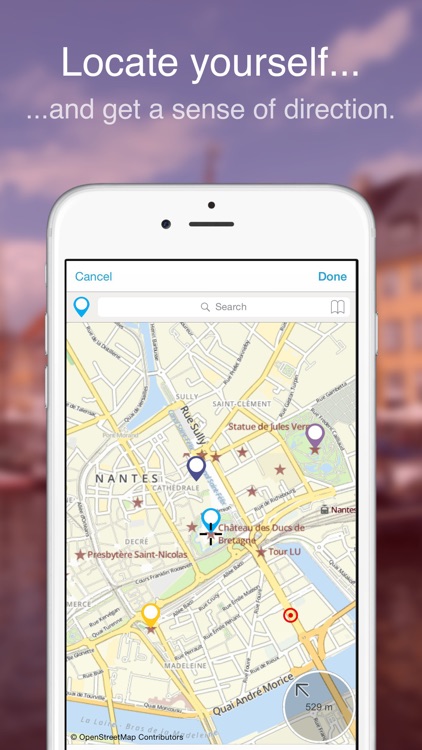 Nantes on Foot: Offline Map screenshot-1