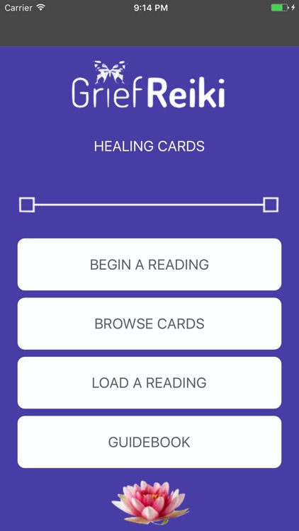 Grief Reiki® Oracle Cards App