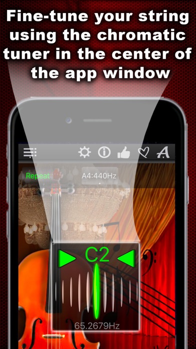 Easy Cello Tuner Screenshot 5