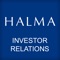 Download the Halma investor relations iPad app to keep up to date with the latest Halma news, check the share price, view our webcasts and download financial documents