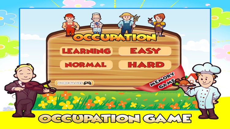 Occupation & Professions vocabulary game for kids