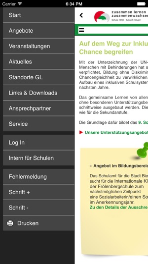 Inklusion Schule Bielefeld(圖2)-速報App