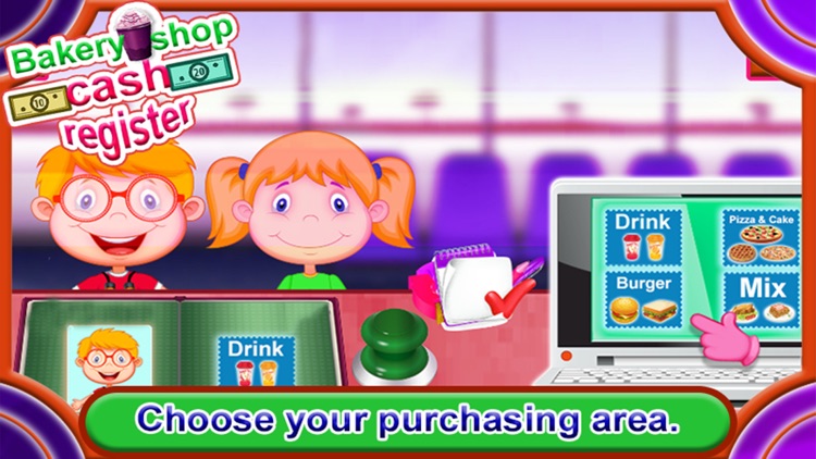 Bakery Shop Cash Register & Supermarket Game