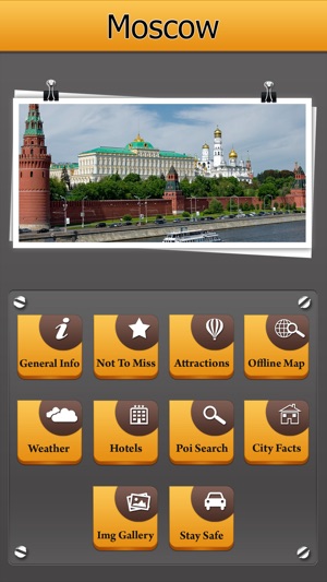 Moscow City Map Guide