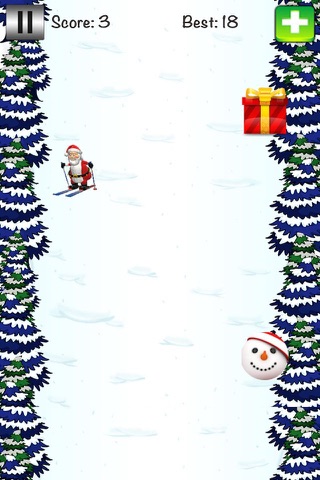 Skiing Santa - Addictive Fun Game screenshot 2