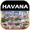 Havana, Cuba Offline Travel Map Guide