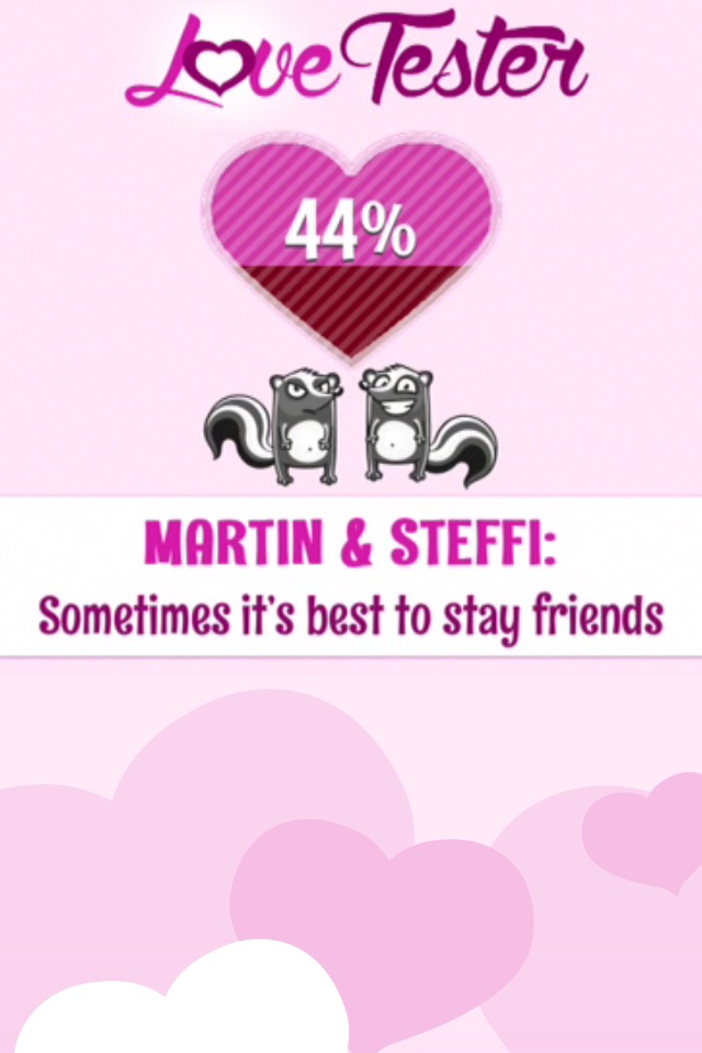 Love Tester Partner Match Game screenshot 2