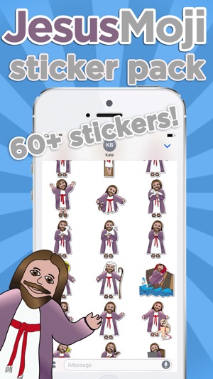 Jesus Emoji Christian Sticker App(圖1)-速報App