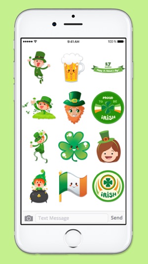 Cute St Patricks Day Sticker Pack(圖4)-速報App