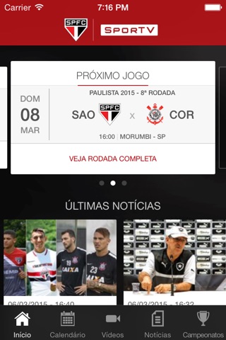 São Paulo SporTV screenshot 3