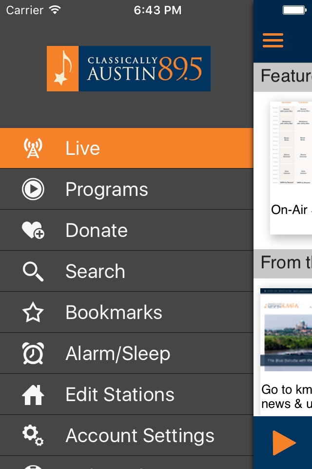 KMFA Classically Austin 89.5 screenshot 3