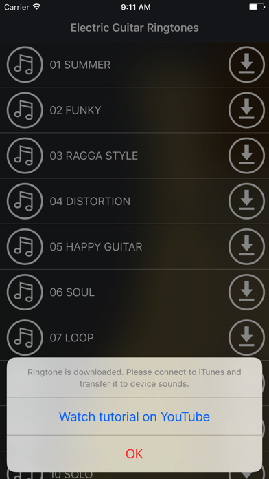 Electric Guitar Ringtones, Melodies & Sounds screenshot 4