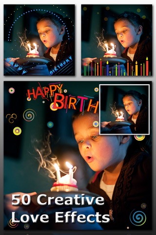 Birthday Frame Greetings screenshot 2