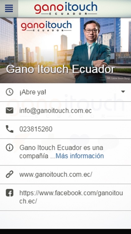 Gano Itouch Ecuador