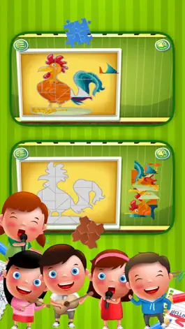 Game screenshot Животные Мультфильм Тени и формы Головоломки apk
