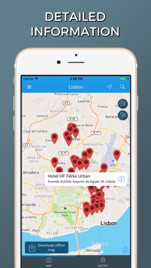 Lisbon city maps(圖2)-速報App